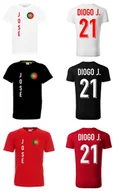 Koszulki sportowe męskie - Koszulka Portugalia DIOGO JOTA 21 Jr - miniaturka - grafika 1