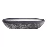 Miski i półmiski - Biało-czarna ceramiczna owalna miska Maxwell & Williams Caviar, dł. 20 cm - miniaturka - grafika 1