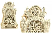 Puzzle - Wooden City WR312 Magic Clock 3D puzzle, biały, 129 x 141 x 218 mm Wooden City_WR312 - miniaturka - grafika 1