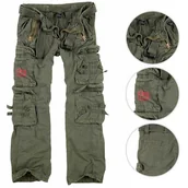 Odzież trekkingowa męska - Spodnie bushcraft męskie Surplus Bojówki Royal Traveler Olive - miniaturka - grafika 1