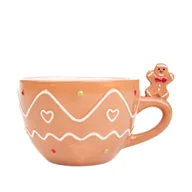 Kubki - Kubek BISCOTTO brązowy 0,4 l HOMLA - miniaturka - grafika 1