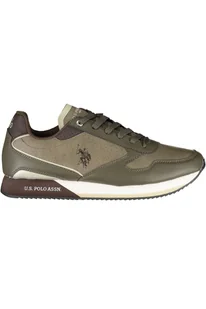 US POLO ASSN. BRĄZOWE MĘSKIE BUTY SPORTOWE - Portfele - miniaturka - grafika 1