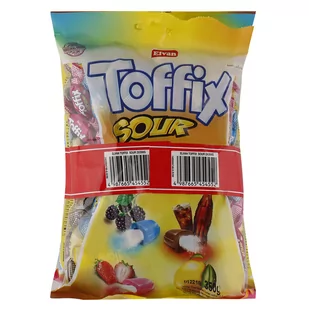Cukierki ELVAN TOFFIX SOUR ELVAN MIX 1 kg - Cukierki - miniaturka - grafika 1