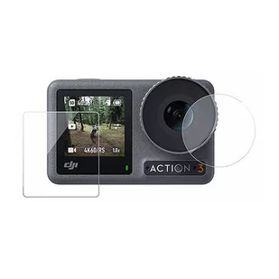 Folia ochronna TELESIN na obiektyw i ekran do DJI Osmo Action 3 - Akcesoria do drona - miniaturka - grafika 3