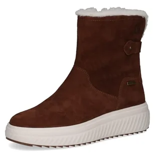 Caprice Damskie 9-26410-45 modne kozaki, Cognac Suede, 38 EU, Cognac Suede, 38 EU - Kozaki damskie - miniaturka - grafika 1