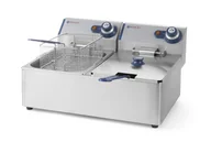 Frytownice gastronomiczne - Frytownica frytkownica podwójna Blue Line 230V 2x3300W 2x6L - miniaturka - grafika 1