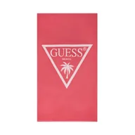 Ręczniki - Ręcznik plażowy Guess E5GZ14 SG00P Różowy - miniaturka - grafika 1