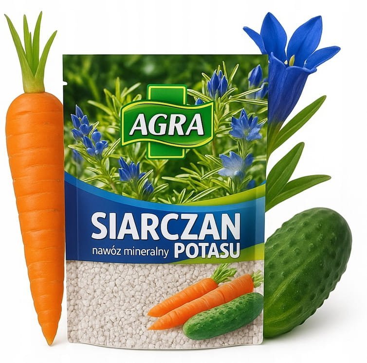 Siarczan potasu granulowany 5kg Nawóz mineralny z potasem i siarką
