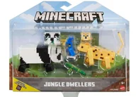 Figurki dla dzieci - MINECRAFT 2-pak Figurek Mieszkańcy Dżungli - miniaturka - grafika 1