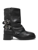 Botki damskie - Steve Madden Botki Bonfire SM11003415 Czarny - miniaturka - grafika 1