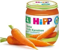 Dania dla dzieci - HiPP, Bio, marchewka gotowana na parze bez soli, 125 g - miniaturka - grafika 1