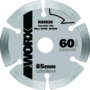 WORX Tarcza WORX WA5038 - Tarcze do pił - miniaturka - grafika 1
