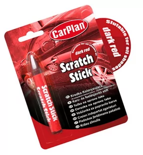 CarPlan Paintwork Scratch Stick kredka koloryzująca do lakieru Ciemnoczerwona - Kosmetyki samochodowe - miniaturka - grafika 1