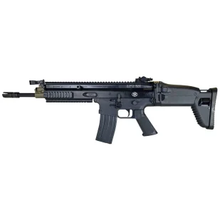 Karabin szturmowy 6mm AEG Cybergun FN Herstal SCAR-L - Black - Amunicja i osprzęt ASG - miniaturka - grafika 1