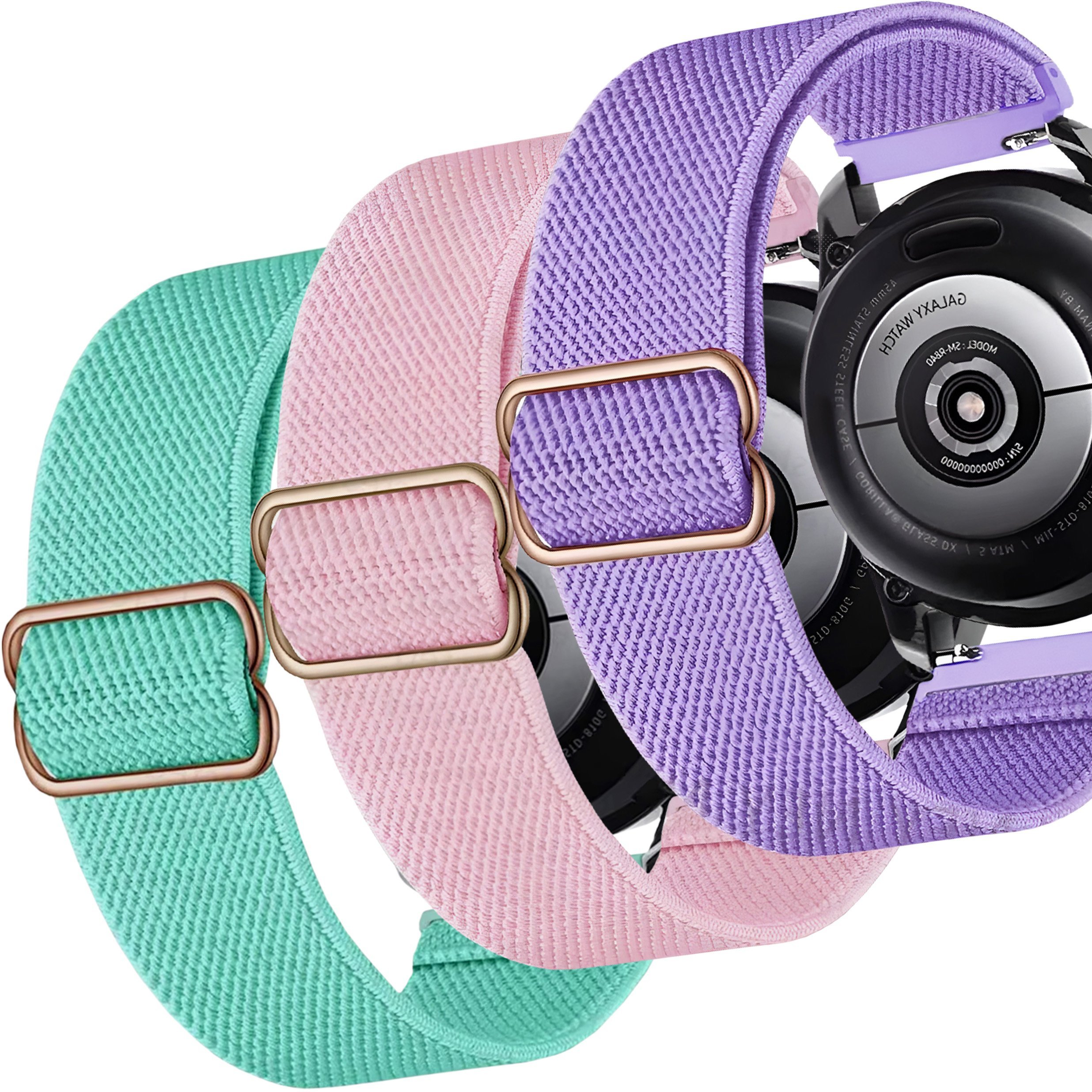 ChronSmarta Zestaw: 3x pasek ChronSmarta do Xiaomi Redmi Watch S1 S2 S3 S4 5 Lite Active Pro Sport