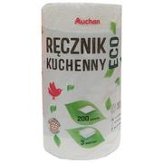 Ręczniki papierowe - Auchan - ECO Ręcznik papierowy 3 warstwowy - miniaturka - grafika 1