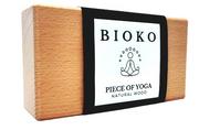 Klocki do jogi - Kostka do jogi drewniana, klocek do jogi bukowy by BIOKO - miniaturka - grafika 1