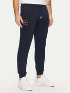 Spodnie sportowe męskie - Jack&Jones Spodnie dresowe Gordon 12268442 Granatowy Regular Fit - miniaturka - grafika 1