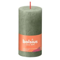 Świece - Bolsius Rustik świeca filarowa świeża oliwka 100/50mm - miniaturka - grafika 1