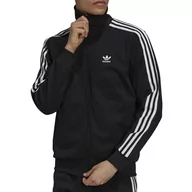 Bluzy sportowe męskie - Bluza adidas Originals Adicolor Classics Beckenbauer Primeblue Track Top H09112 - czarna - Adidas - miniaturka - grafika 1