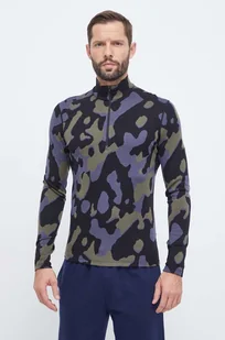 Icebreaker longsleeve funkcyjny Merino 260 Vertex kolor zielony - Bielizna sportowa męska - miniaturka - grafika 1