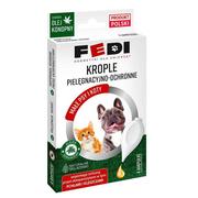 Artykuły przeciw pasożytom - FEDI FEDI Krople na pchły i kleszcze dla małych psów i kotów, 4x 1 ml 5902012110065 - miniaturka - grafika 1