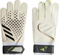 Piłka nożna - Rękawice bramkarskie adidas Predator Training biało-czarne IA0874-10,5 - miniaturka - grafika 1