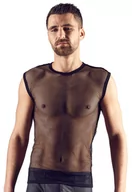 Bielizna erotyczna męska - Svenjoyment Net Shirt 2160030 Black XL/XXL - miniaturka - grafika 1