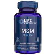 Ochrona stawów - Life Extension Life Extension MSM (metylosulfonylometan) 1000 mg - 100 kapsułek - miniaturka - grafika 1