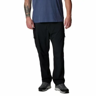 Męskie spodnie trekkingowe z filtrem UV Columbia Silver Ridge Utility Pant black - 30 - Odzież trekkingowa męska - miniaturka - grafika 1