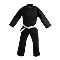 Kimona, stroje i obuwie - DEPICE Unisex – kostium do karate Kage, czarny, 160 cm - miniaturka - grafika 1