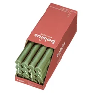 Świece - Bolsius Świece stołowe Shine, 16 szt., 27 cm, świeża oliwka Sfeerpunt - miniaturka - grafika 1