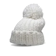 Czapki damskie - Czapka 4F H4Z22CAD01312S - kremowa - miniaturka - grafika 1