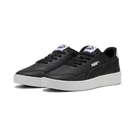 Sneakersy damskie - Damskie Sneakersy PUMA COURT LALLY 40036701 – Czarny - miniaturka - grafika 1