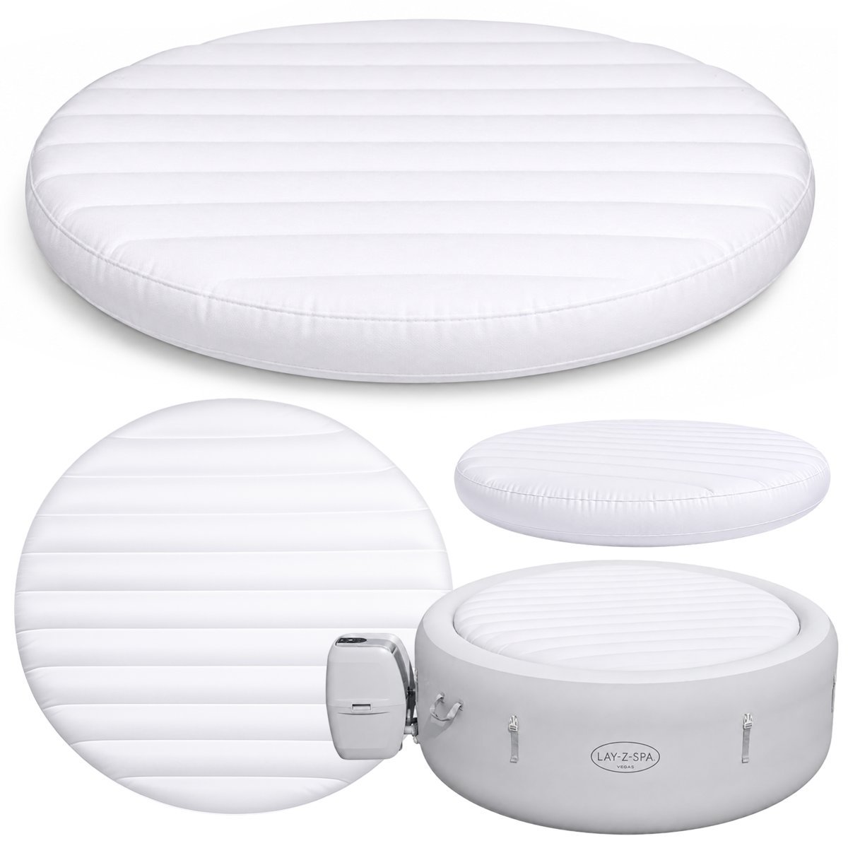 Bestway dmuchany pokrowiec termiczny pokrywa do jacuzi lay-z-spa 60011