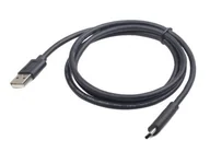 Kable - Gembird kabel USB 2.0 AM -> USB TYPE-C (480MB/s) 1.8m, czarny CCP-USB2-AMCM-6 - miniaturka - grafika 1