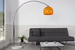 Invicta Interior Lampa podłogowa Murano 170-205cm (pomarańcz) i-20747 - Lampy stojące - miniaturka - grafika 1