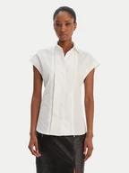 Koszule damskie - BOSS Koszula Bireny 50553703 Biały Slim Fit - miniaturka - grafika 1