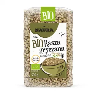 Naura Kasza gryczana niepalona 500 g TAK - Kasza - miniaturka - grafika 1