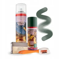 Środki do obuwia i ubrań - Renowator Koloru Zielony z Impregnatem 400 ml i Akcesoriami Palc Zestaw 4w1 - miniaturka - grafika 1