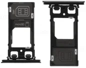 Części serwisowe do telefonów - SZUFLADKA KARTY SIM SONY XPERIA XZ2 COMPACT CZARNY - miniaturka - grafika 1