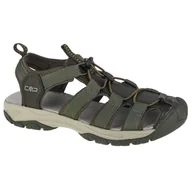 Sandały męskie - Sandały CMP Sahiph Hiking Sandal 30Q9517-E980 zielone - miniaturka - grafika 1