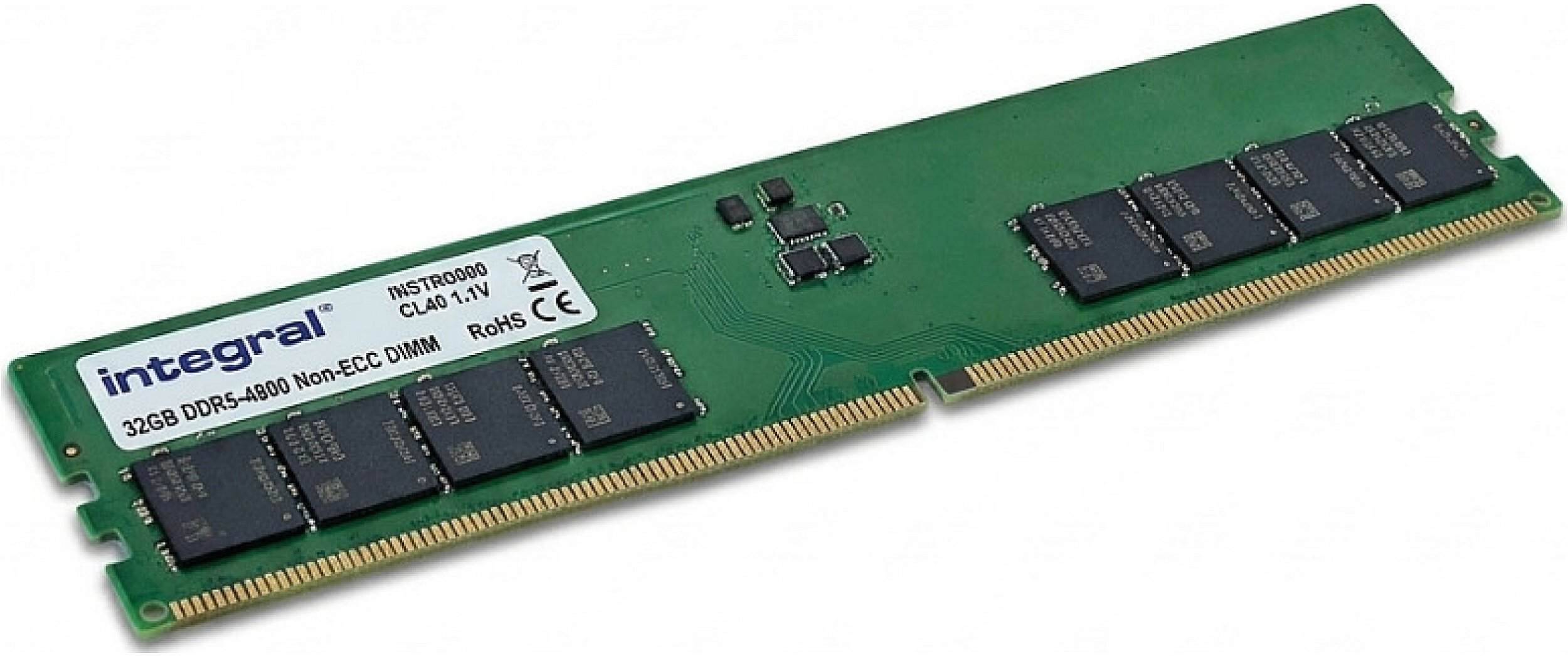 Pamięć Integral Moduł pamięci 32 GB 1 x 32 GB DDR5 288-pin DIMM IN5T32GNHRBX
