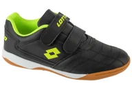 Piłka nożna - Lotto Pacer T 2600110T-1124, dla chłopca, buty halowe - halówki, Czarne - miniaturka - grafika 1