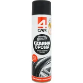 Kosmetyki samochodowe - Spray CZARNA OPONA 600ml 4Car - miniaturka - grafika 1