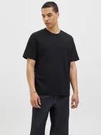 Koszulki męskie - Jack & Jones Koszulka "Jjeaustin" w kolorze czarnym - miniaturka - grafika 1