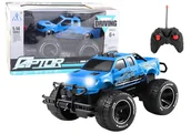 Samochody i pojazdy dla dzieci - Terenówka Rc 1:14 niebieska Leantoys - model lub pojazd - miniaturka - grafika 1