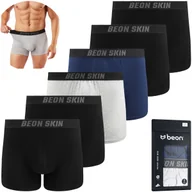 Majtki męskie - Bokserki męskie MB-G10 Coal Black 4x, Navy Blue 1x, Granite Grey 1x (M) - miniaturka - grafika 1