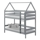 Łóżka dla dzieci i młodzieży - Łóżko piętrowe domek 180x90 - miniaturka - grafika 1