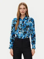 Koszule damskie - Morgan Koszula 251-CAMIE.F Niebieski Regular Fit - miniaturka - grafika 1